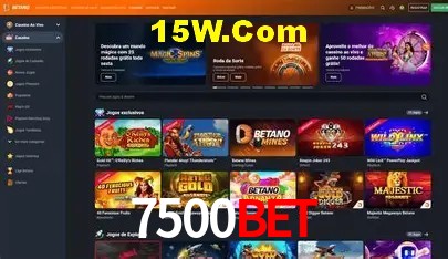 Biblioteca de slots populares na 7500Bet